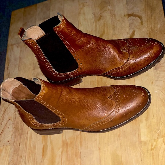 Fat Face Shoes - Fat Face Leather Chelsea Boot